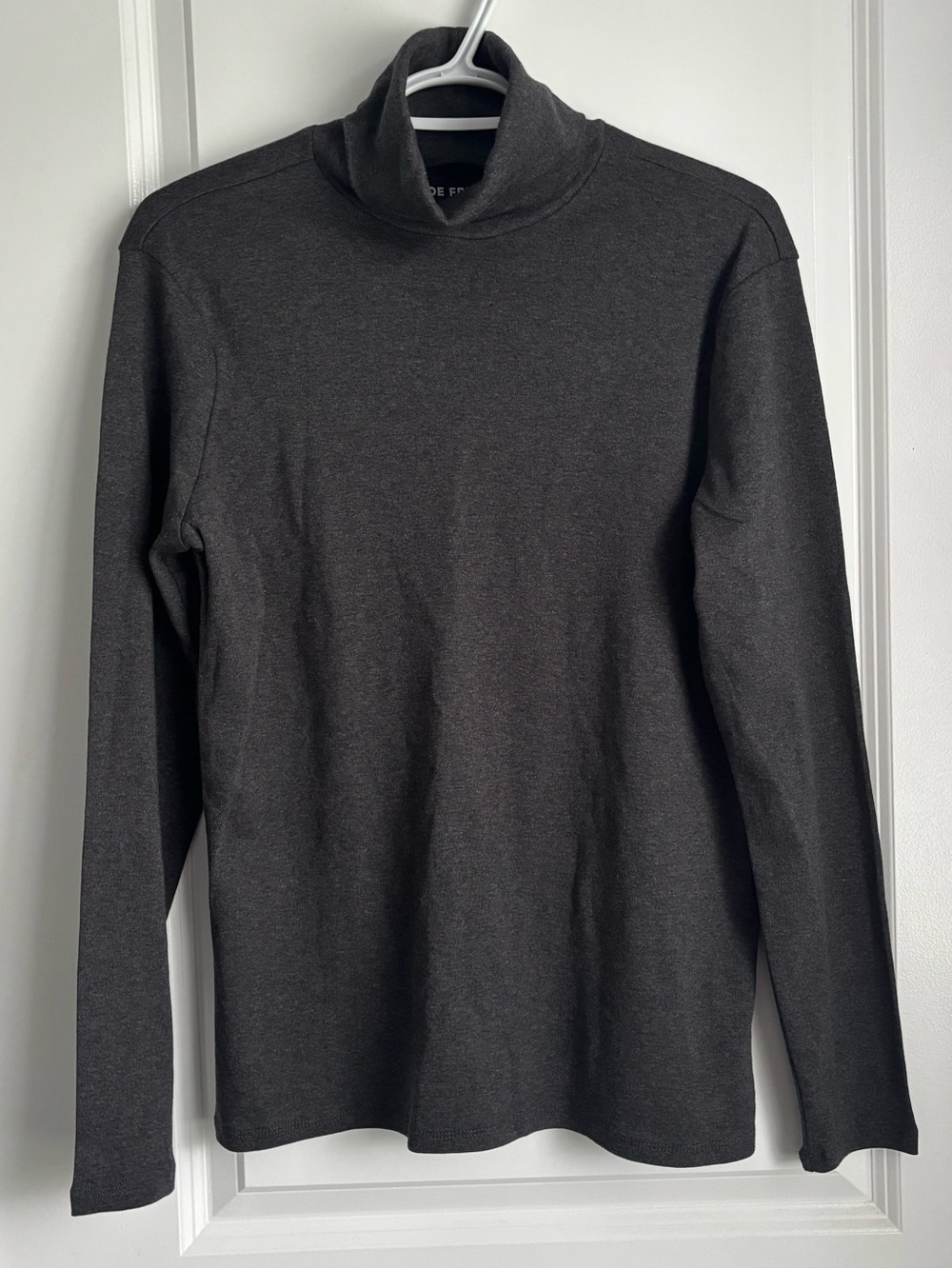 Joe Fresh Ladies Charcoal Mock Turtleneck Sweater